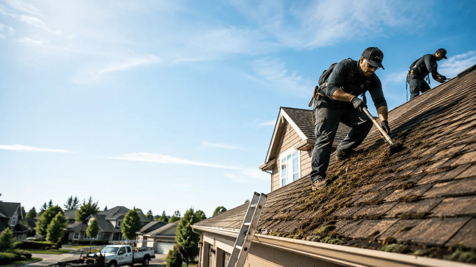Roof Moss Removal in Amsterdam, NY near me